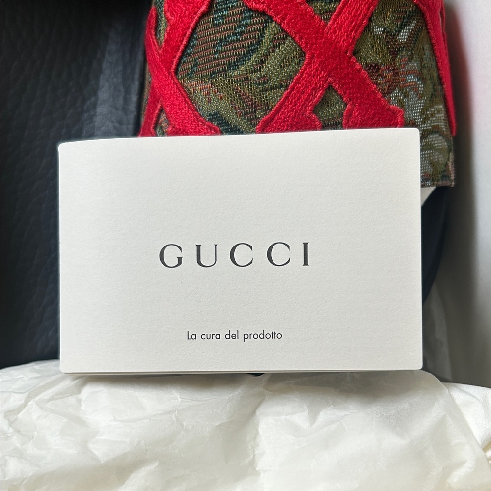 Gucci Men's floral brocade slides - Picture 4 of 16